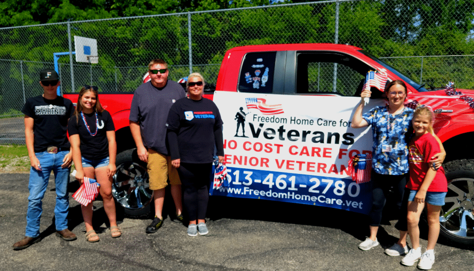 Freedom Home Care at the Williamsburg Memorial Day Parade