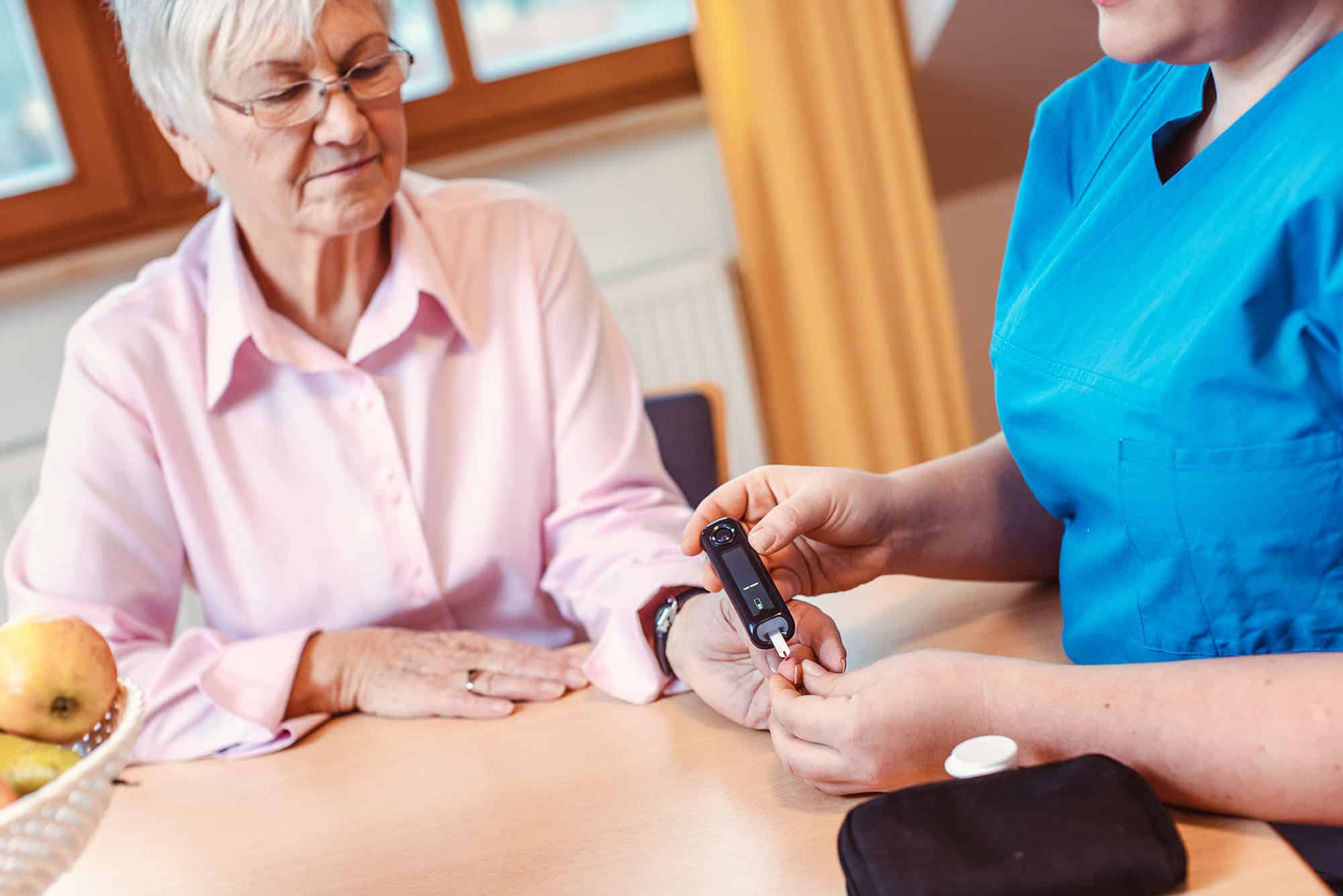 Community based care providers can help veterans and seniors manage diabetes.