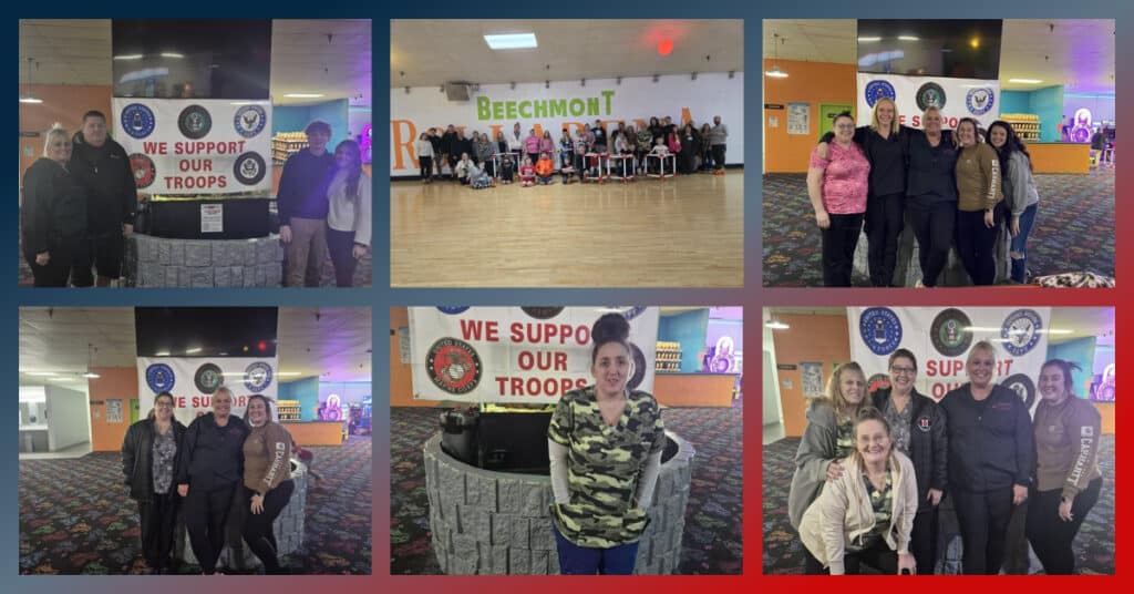 Employee Appreciation at Beechmont Rollerina.